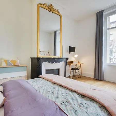 דירה Le Manon ! Haussmannien - Centre Gare - Excelsior - 2 A 4 Pers נאנסי